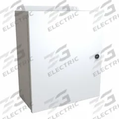 HAMMOND Electrical Enclosure: Steel, 14 in x 12 in x 6 in, NEMA 12/13/3R/4, w/Panel, Solid Cover (MPN EJ14126LG). Key specifications — Closure Method: Latches; Brand: HAMMOND; Knockouts: Not Included.
