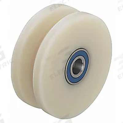 APPROVED VENDOR Track Wheel: 5 7/8 in Wheel Dia., 1 3/8 in Wheel Wd, 880 lb Load Capacity - V-Groove Track Wheels