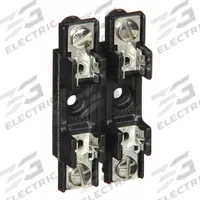 BUSSMANN Fuse Block: Open Block Design, 2 Pole, Fits Glass and Ceramic, 300 V AC AC Volt Rating (MPN S-8301-2-R). Key specifications — attr1229040: 311, 312, 313, 314, 315, 322, 326, 3AG, ABC, ACG, GAB, GBB, GDL, GDV, GGC, GSA, MDA, MDL, MDQ, MDV, MDX, MMB; attr1229048: Glass and Ceramic; attr204802: S-8301-2-R; attr211172: BUSSMANN; attr1229063: CSA Certified.
