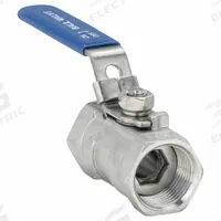 USA INDUSTRIALS Manual Two-Way Ball Valve: 1 in, 304 Stainless Steel, Straight Valve Body, One-Piece (MPN ZUSA-VLV-142). Key specifications — Brand: USA INDUSTRIALS; Handle: Locking Lever.