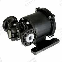 PULSAFEEDER Rotary Gear Pump Head: Magnetic Drive, PVDF, 3/4" Flange, PTFE, Aluminum Ceramic, Spur (MPN E25NLVO-X). Key specifications — Brand: PULSAFEEDER; For Motor Frame Size: 145TC; Includes Relief Valve: No; Ports: 3/4" Flange.