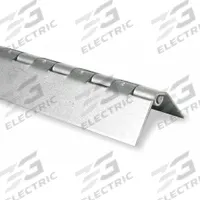 APPROVED VENDOR Piano Hinge: Stainless Steel, 48 in Leaf Ht, 3/4 in Leaf Wd (MPN 1CAV3). Key specifications — Material: Stainless Steel.
