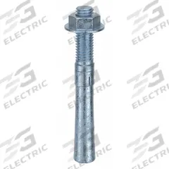MKT FASTENING Wedge Anchor: 4 1/2 in Overall Lg, 1/2 in Dia, 1/2"-13 Thread Size, Steel, 10 PK (MPN 2112412). Key specifications — Brand: MKT FASTENING; Anchor Type: Wedge; Finish Type: Zinc Plated.