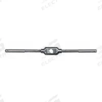 IRWIN Tap Wrench: Straight Handle, Fixed, 1/4" to 1" Tap Capacity (MPN 12498). Key specifications — attr1300690: IRWIN; attr1300694: Tap Wrench.