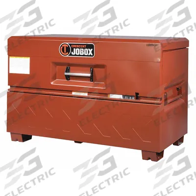 CRESCENT JOBOX Piano-Style Jobsite Box: 31 in W x 60 in D x 39 in H, 36.5 cu ft, Padlock - Piano-Style Jobsite Boxes