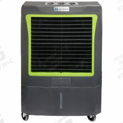 HESSAIRE Portable Evaporative Cooler: 950 sq ft, 5-15P, 115V AC - Portable Evaporative Coolers