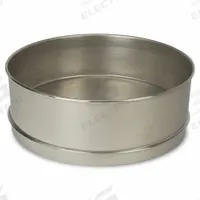 ADVANTECH Test Sieve Pan: 12 in Overall Dia, Stainless Steel (MPN PS12FX). Key specifications — Brand: ADVANTECH; Product Type: Test Sieve Pan; Material: Stainless Steel.