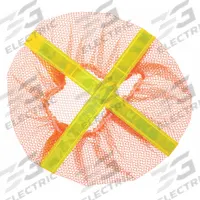 OCCUNOMIX Hard Hat Cover: Polyester Mesh, Orange, Hard Hats (MPN V896-RO). Key specifications — Cover Material: Polyester Mesh; Head Protection Color: Orange; For Use With: Hard Hats; Brand: OCCUNOMIX.