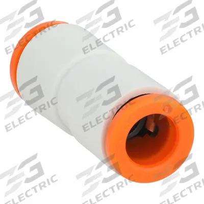 SMC Push-Fit Union Fitting: 5/16 in OD x 5/16 in OD Size, Push-to-Connect x Push-to-Connect - Polybutylene & Brass Tube Fittings