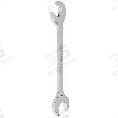PROTO Open End Wrench: Alloy Steel, Chrome, 1 in Head Size, 9 1/2 in Overall Lg - SAE, Double End, Open End Wrenches
