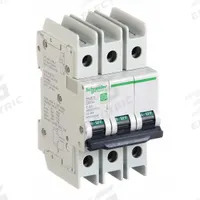 SCHNEIDER ELECTRIC IEC Miniature Circuit Breaker: 8 A Amps, 14kA at 120/240V AC, Screw Clamp, C (MPN M9F42308). Key specifications — DC Voltage Rating: Not Rated; Max. AIR Rating: 14kA at 120/240V AC; Terminal Connection: Screw Clamp; Brand: SCHNEIDER.
