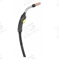 BERNARD MIG Gun: BTB-B Series, 300 A, 0.045 in, 15 ft, Miller-Compatible (MPN Q3015AE8EMC). Key specifications — For Rear Connection Type: Miller-Compatible; Contact Tip Series: Centerfire; MIG Gun Model: Q3015AE8EMC; For Gas Type: CO2 (Carbon Dioxide).