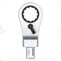 GEDORE Interchangeable Torque Wrench Head: 9mm x 12mm Drive Size, 19 1/20 mm Size (MPN SUKSE9 19). Key specifications — attr310253: 9mm x 12mm; attr324954: GEDORE.