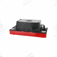 ASURITY Low Profile Condensate Pump: 230V AC, 5/16 gal Tank, 1/16 hp, 2.2 gpm, 22 ft Max. Head (MPN CP-22LP-230). Key specifications — Nameplate Voltage: 230V AC; Brand: ASURITY; Alerts Indicated: High Water; Included Accessories: Safety Switch; Plenum Rated: No.