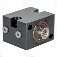 ENERPAC Block Hydraulic Cylinder: Double Acting, 9,750 lbf Nominal Capacity, 49/50 in Stroke Lg (MPN CDB40252). Key specifications — attr95641: Double Acting; attr95644: 0.98 sq in (Retract); 1.95 sq in (Advance); attr98894: ENERPAC; attr1099770: Horizontal.