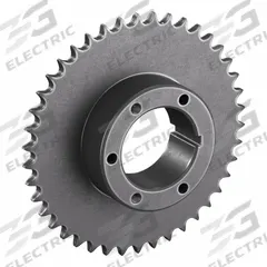 TSUBAKI Sprocket: For 50 Chain, 42 Teeth, 8.364 in Pitch Dia, 8.715 in Outside Dia, Steel (MPN 50Q42). Key specifications — attr85388: TSUBAKI; attr305233: Q1.