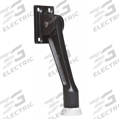 KABA ILCO Lever Door Holder: Door - Mounted, 1 7/16 in Wd, 5 in Overall Ht - Lever Door Holders