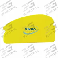 VIKAN Hand Scraper: 6 1/2 in Blade Lg, 6 1/2 in Overall Lg, Polypropylene, FDA Compliant (MPN 40516). Key specifications — FDA Compliant: Yes; Blade Material: Polypropylene; Metal Detectable: No; NSF Certified: No; Perforation: Solid; Brand: VIKAN.