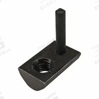T-Slot Framing System Fasteners: #10-32 Size, 13/64 in Thread Lg, 10 Series, Zinc-Plated, Steel (MPN 3375-4). Key specifications — Fastener Type: T-Nut; Material: Steel; Finish: Zinc-Plated; T-Slot Fastener Type: T-Nut; Compatible Series: 80/20 10 Series; System of Measurement: Inch; Brand: 80/20; Mounting Type: Roll-In.