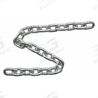 DAYTON Straight Chain: 3/8 in Chain Trade Size, 30 Chain Grade, Carbon Steel, Straight, Galvanized (MPN 1DJU5). Key specifications — Brand: DAYTON.