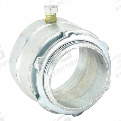RACO Rigid Set Screw Connector: Steel, 2 in Trade Size - Connectors for Heavy-Wall RMC & Medium-Wall IMC Metal Conduit