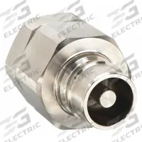 SNAP-TITE Hydraulic Quick Connect Hose Coupling: 3/8 in, 316 Stainless Steel, 3/8"-18 Thread Size (MPN SVHN6-6FV). Key specifications — Thread Size: 3/8"-18; Seal Material: Fluorocarbon; Brand: SNAP-TITE.