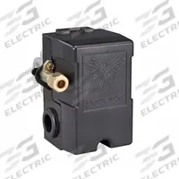 PHOENIX Air Compressor Switch: Std, 35 psi – 150 psi, (4) 1/4" FNPT, 95 psi / 125 psi ON/OFF (MPN 69MB7LY2C). Key specifications — attr1027655: Diaphragm; attr434202: PHOENIX; attr1027685: (4) 1/4" FNPT; attr1027686: Standard; attr1027690: Auto/Off.