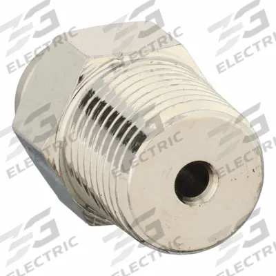 APPROVED VENDOR Push-Fit Adapter Fitting: 1/8 in OD x 1/8 in Pipe Size - Nickel-Plated Brass Tube Fittings