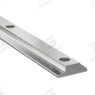 MINVEE Track Support: Aluminum, For Size 0 MinVee Rails - Bishop-Wisecarver MinVee Track Supports