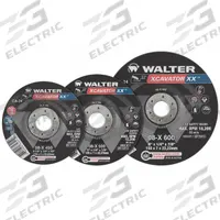 WALTER SURFACE TECHNOLOGIES Depressed Center Grinding Wheel: Type 27, 6" x 1/8" x 5/8"-11, Ceramic (MPN 08X607). Key specifications — Series: XCAVATOR XX; Brand: WALTER SURFACE TECHNOLOGIES.