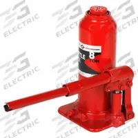 AMERICAN FORGE & FOUNDRY Bottle Jack: Steel, Mechanical, 8 ton Load Capacity, 9 3/32 in Min Lift (MPN 3608). Key specifications — Brand: AMERICAN FORGE & FOUNDRY; Body Material: Steel.