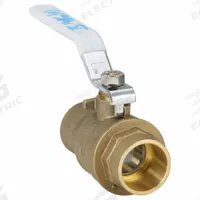 APOLLO Manual Two-Way Ball Valve: 1 in, Brass, Straight, Sweat x Sweat, 600 psi Max. Pressure (CWP) (MPN 94ALF-205-01A). Key specifications — Brand: APOLLO; Handle: Lever.