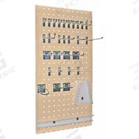 KENNEDY Pegboard Hook Assortment Kit: 20 Hooks, Locking Clip, Surface, Silver (MPN 99852). Key specifications — attr38463: Surface; attr38449: Zinc-Plated; attr38447: Silver; attr59547: Hook and Toolholder Assortment Kit; attr38464: Locking Clip; attr7804: Steel; attr38446: KENNEDY.