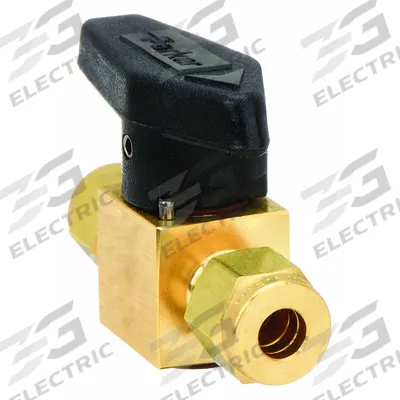 Parker Rotary Plug Valve: For Chemicals/Gas/Oil Media, 2-Way, 1/4 in Pipe Size - Brass Instrumentation Plug Valves