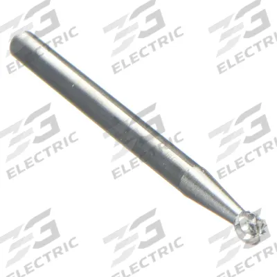 WIDIA Carbide Bur: Ball, SD-42L2, Single Cut, 1/8" Head - Single-Cut Ball Burs
