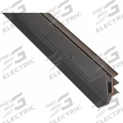 NATIONAL GUARD Door Shoe: Triple Fin Insert, Aluminum, 36 in Lg, 1 7/8 in Wd, Bronze (MPN 36ETDKB-36). Key specifications — Brand: NATIONAL GUARD.