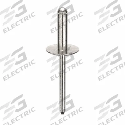 POP AVDEL Blind Rivet,2 in L,0.183 in dia,PK250: Inch, 2 in Overall Lg, 43/64 in Body Lg - Large Flange Blind Rivets