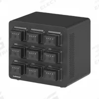 KWIKBOOST Device Charging Station: 6 in Overall Ht, 4 7/8 in Overall Wd, 8 1/4 in Overall Dp (MPN KBEP-12B6C9). Key specifications — attr114785: 1 yr Limited Warranty; attr117154: KWIKBOOST; attr114784: Simultaneously Charge Laptop and (2) Mobile Devices.