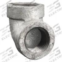 APPROVED VENDOR Metal Pipe Elbow: 90° Elbow, 1 in x 1 in, Female NPT Threaded x Female NPT Threaded (MPN 1LBG9)
