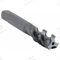 WIDIA GTD Spiral Flute Tap: M16x1.5 Metric, D6 / 6H, 3 Flute, Bottoming Chamfer, Black Oxide Cobalt (MPN 5400241)