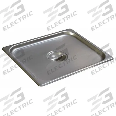 CARLISLE Pan Cover: Half Size, Rectangular, 24 ga Gauge, NSF Certified - Steam Table Pan Covers