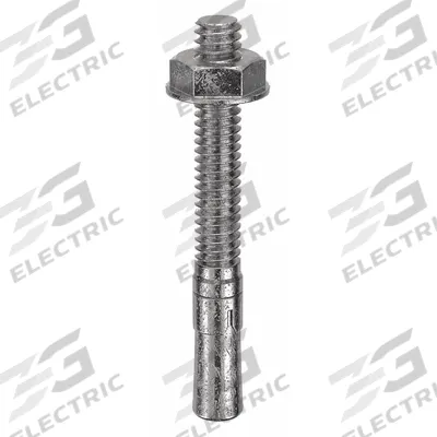 MKT FASTENING Wedge Anchor: 2 1/4 in Overall Lg, 1/4 in Dia, 1/4"-20 Thread Size, Plain - 316 Stainless Steel Wedge Anchors