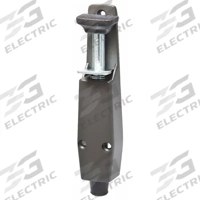 KABA ILCO Plunger Door Holder: Door - Mounted, 1 5/8 in Wd, 7 3/4 in Overall Ht - Plunger Door Holders