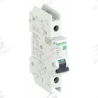 SCHNEIDER ELECTRIC IEC Miniature Circuit Breaker: 30 A Amps, 60V DC, 14kA at 120/240V AC, C60BP (MPN M9F44130). Key specifications — Brand: SCHNEIDER; DC Voltage Rating: 60V DC; Max. AIR Rating: 14kA at 120/240V AC; Terminal Connection: Screw Clamp; AC Voltage Rating: 240/277/480V AC.