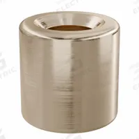 Sleeve Bearing: Bronze, SAE 841, 1/4 in Bore, 1/2 in OD, 1/2 in Lg, -35°F to 300°F, 10 PK (MPN AA519-01B). Key specifications — System of Measurement: Inch; Material Grade: SAE 841; Brand: OILITE.