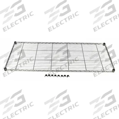 APPROVED VENDOR Shelving Light, Chrome, 24x60: For 3TPA6 - GGS Material Handling Parts