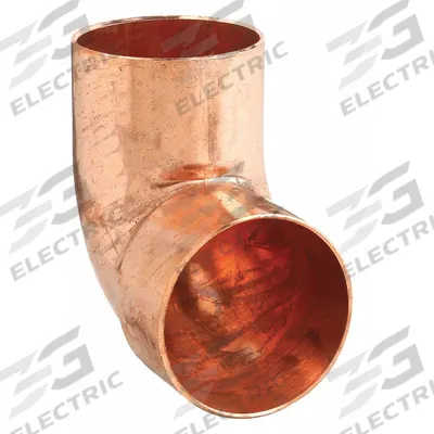 NIBCO Sweat Fitting Elbow: 4 in CTS x 4 in CTS, FTG x FTG, Wrot Copper (MPN 6072 4) - Wrot Copper Tube Fittings