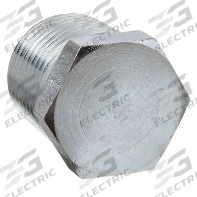 PARKER Plug: Solid Hex Drive Plug, Carbon Steel, 1/2 in, NPT Threaded - Threaded Instrumentation Extreme-Pressure Pipe Fittings