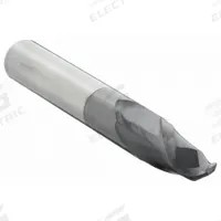 APPROVED VENDOR Ball End Mill: Carbide, AlTiN Coated, 2 Flute, 15/64" Mill Dia, 7/16" LOC, 2" OAL (MPN 219-031075)