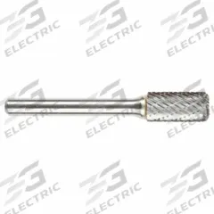 SGS PRO Carbide Bur: Cylinder, SA-5CR, Double Cut, 1/2" x 1" Head, 1/4" Shank (MPN 10159). Key specifications — Trade Number: SA-5CR; Brand: SGS PRO.